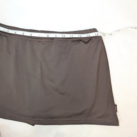 PrAna | Set of 2 Sugar Mini Skirts with Shorts in Chocolate Brown & Coral Small - Picture 9 of 16